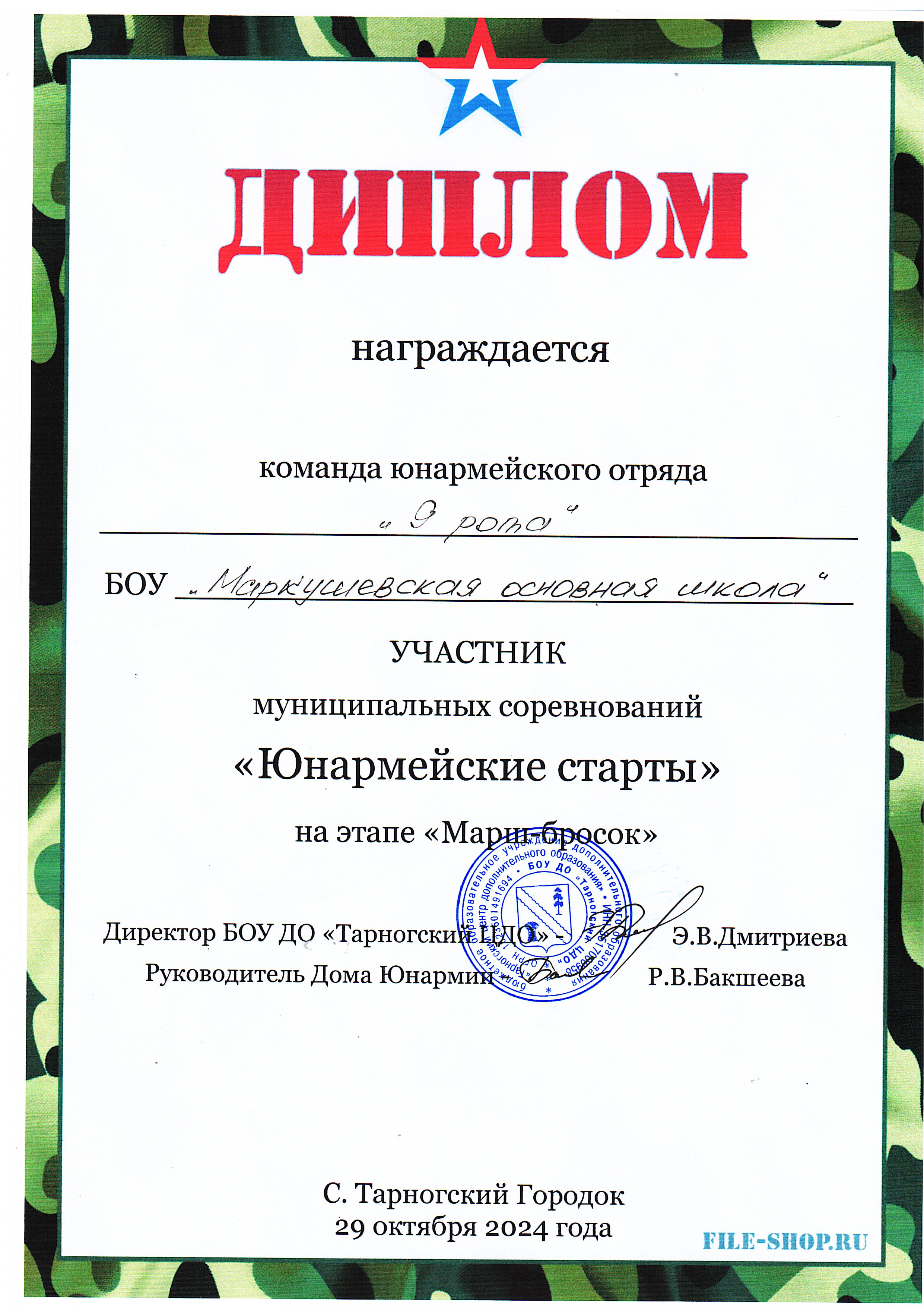 диплом ЮИД